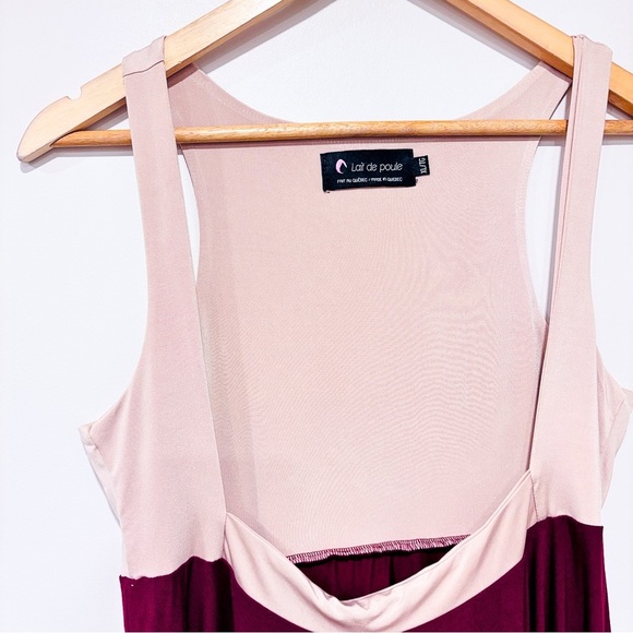 🌼NWOT🌼 LAIT DE POULE Cherry red nursing dress - Picture 3 of 7